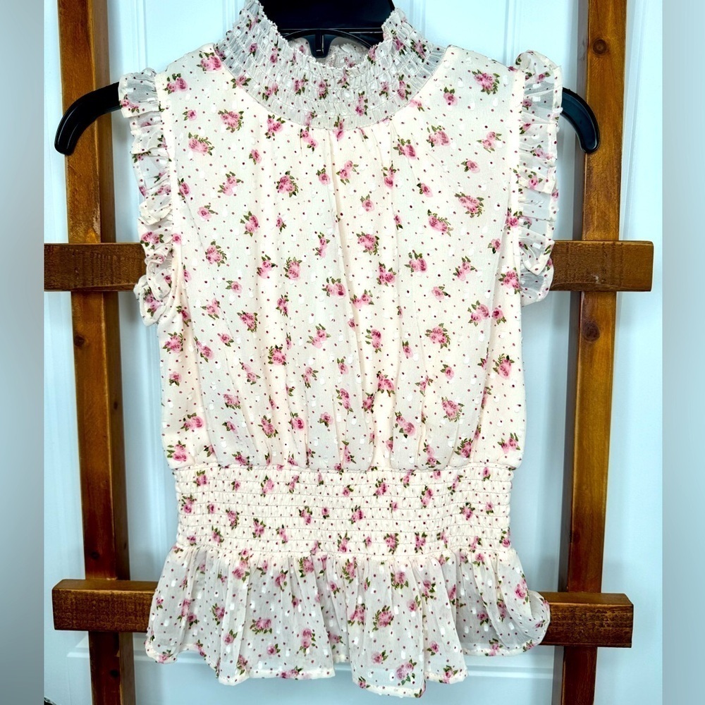 Junior Japana sheer top